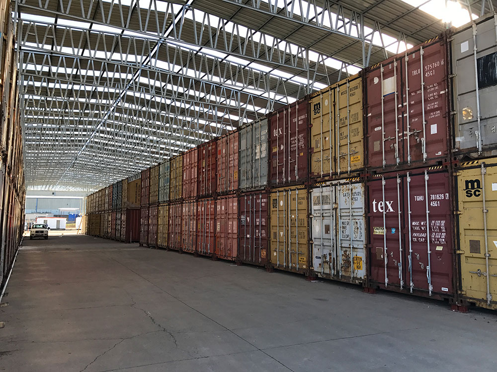 Onsite Storage Container Warehouse Project in Johannesburg Almar