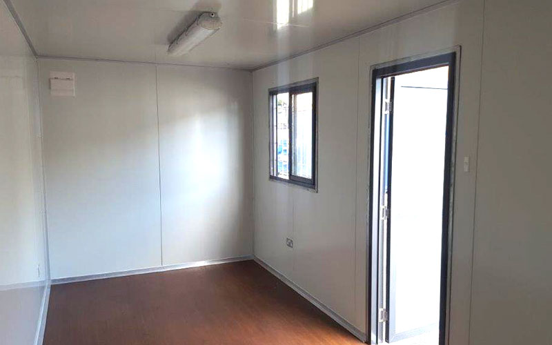Shipping Container Office Interior
