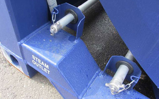 ISO Tank Container Steam Outlet