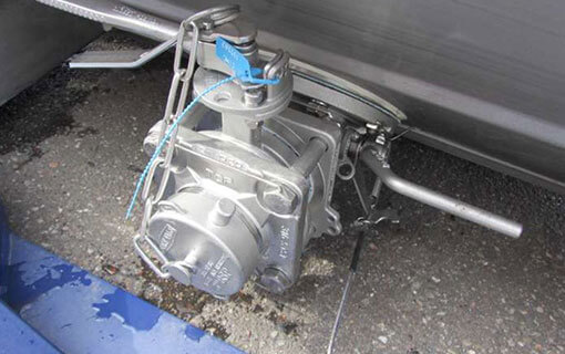 ISO Tank Container Bottom Discharge Valve